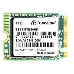 Transcend MTE300S 1TB NVMe SSD - Festplatte mit beeindruckenden Lese- und Schreibgeschwindigkeiten, ideal für Multitasking und anspruchsvolle Anwendungen dank robuster Datensicherheit und einfacher Integration.