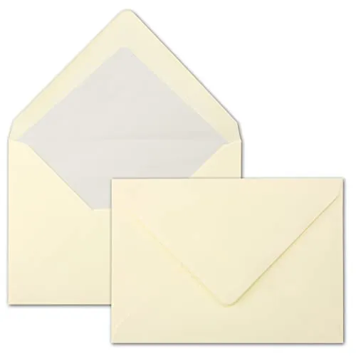 Brief-Umschläge Creme