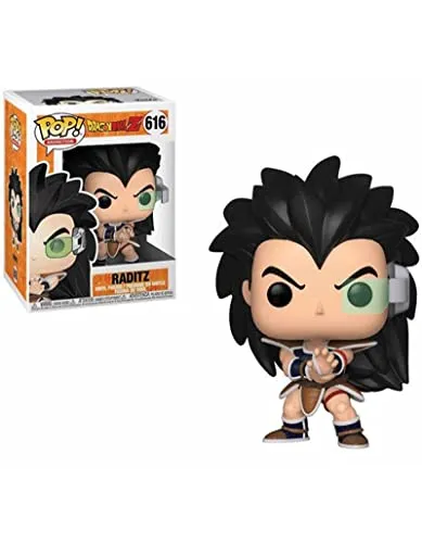 Raditz DBZ Dragonball Z Funko POP! Figur - Action- & Spielfiguren, 10 cm große Raditz Vinyl Figur aus Dragon Ball Z, perfekt für Sammler und Fans der beliebten Anime-Serie.