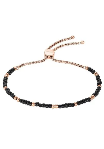 s.Oliver Armband Edelstahl Damen - Stilvolles Roséfarbenes Schmuckstück - Armbänder für Damen, aus hochwertigem 316L Edelstahl, verstellbar durch Verlängerungselement, kommt in einer eleganten Geschenkbox.