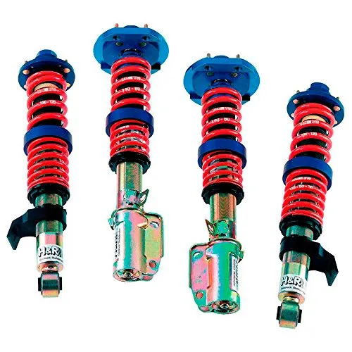 H&R Gewindefahrwerk Monotube 28661-1 für VW Tiguan II - Sport-Gewindefahrwerk für VW Tiguan II, ermöglicht individuelle Tieferlegung von bis zu 70mm hinten und 60mm vorne für verbesserten Fahrkomfort und Handling.