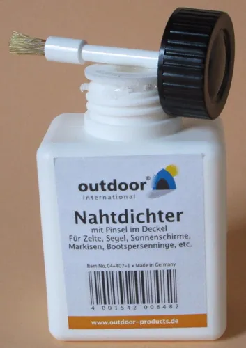 [85,00 EUR/1L] Pinsel Nahtdichter 100ml  für Zelt Boot Markisen Planen Jacken