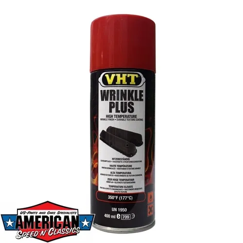 Produktbild VHT GSP204 Schrumpflack Rot Kräusellack Wrinkle Red EU Toluol frei