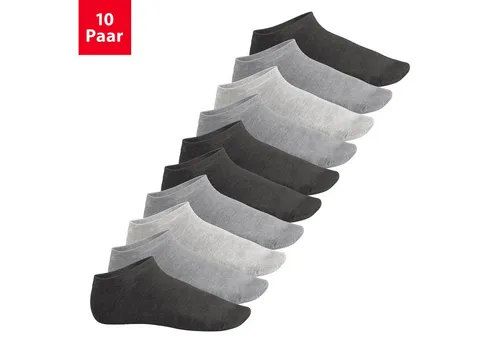 Footstar Füßlinge EVERYDAY! 10 Paar / 20 Paar Damen & Herren Sneaker Socken