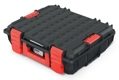 Kistenberg Werkzeugkoffer C Block Pro, 450x380x135mm - Trenn- & Lastschalter, max. Tragfähigkeit 25 kg, modular und kompatibel mit anderen Serien für flexiblen Einsatz.