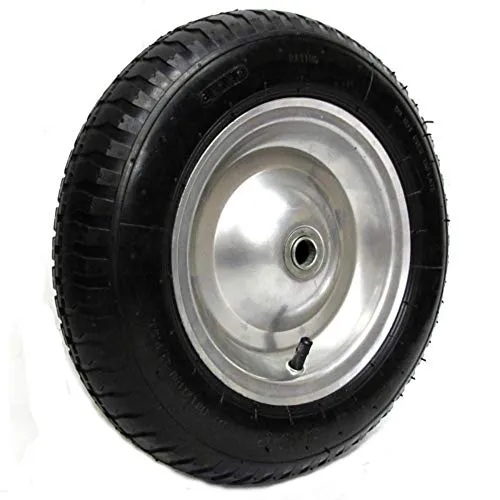 Produktbild GERMANIA Qualitätswerkzeuge Schubkarrenrad 3.50-8 350 mm luftbereift mit Metall-Felge 150 kg Tragkraft