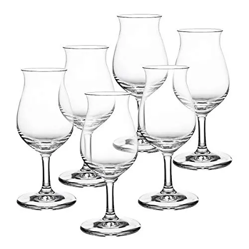 Whiskyglas 6er-Set Tasting Verkostunglas Transparent 140 ml Kristallglas