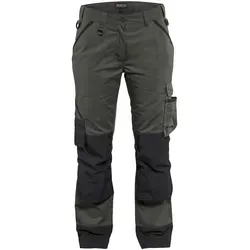 Blakläder Damen Garten Bundhose 7154 1835 - ergonomisch und strapazierfähig - Arbeits- & Schutzkleidung mit CORDURA®-Verstärkung, ideal für den Gartenbau. Ergonomisch geformte Hosenbeine bieten Flexibilität und Komfort bei der Arbeit.
