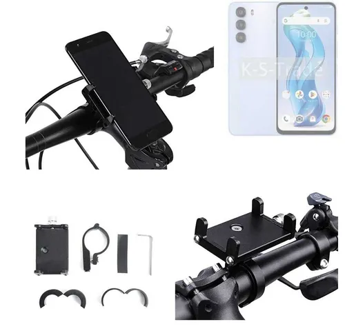 K-S-Trade Smartphone-Halterung für Nubia S – Fahrradlenkstangenhalterung - Praktische Halterung für Ihr Nubia S beim Radfahren. Einfache Montage, stabiles Aluminium und Anti-Rutsch-Matte sorgen für sicheren Halt. Ideal für Navigation und Musik!
