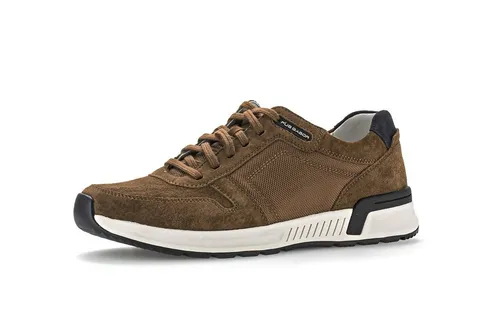Pius Gabor Herren Sneaker Low - Bequeme Halbschuhe aus zertifiziertem Leder - Herren-Sneaker mit Wechselfußbett, ideal für den Alltag. Aus hochwertigem Rauleder und mit einer flexiblen EVA/Gummisohle für optimalen Komfort.