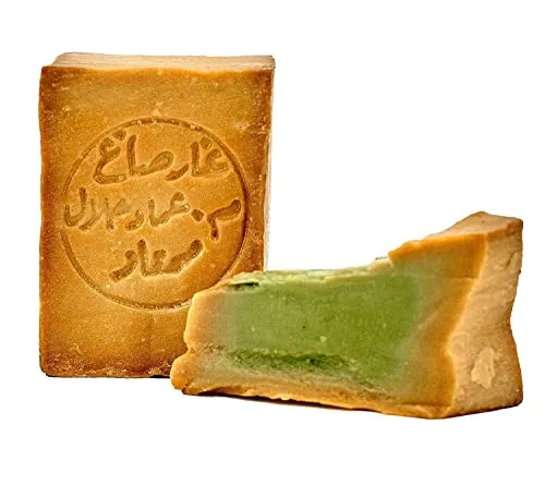 Carenesse Aleppo Seife 80% Olivenöl, 20% Lorbeeröl, 1 x 200 g. normale Haut | Original Lorbeerölseife Olivenölseife für normale Haut & Haar feste Seife traditionell handmade zero waste