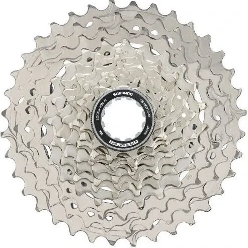 Shimano 105 CS-HG710-12 Rennrad-Kassette - Kassetten, Zahnkränze & Ritzel – Leichte 12-Gang Kassette mit 11-36 Zähnen für optimale Übersetzung und Leistung auf der Straße.