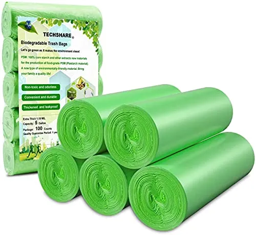 Kompostierbare Müllbeutel 20l – Umweltfreundliche Bio Müllsäcke für Küche und Garten