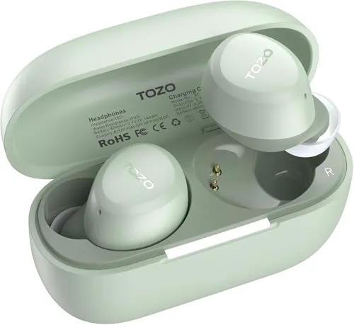 TOZO A1 Mini Bluetooth Kopfhörer 5.3 in lila von TOZO