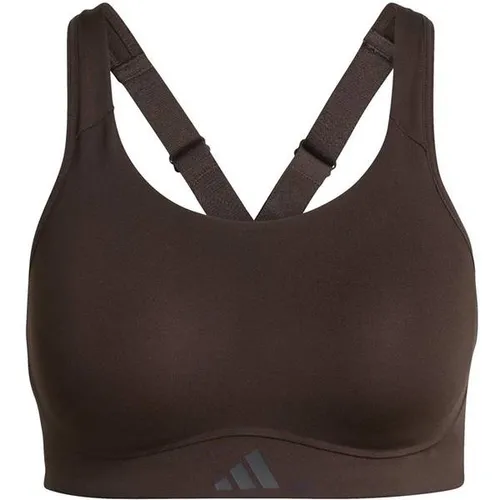 ADIDAS Damen BH Optime Workout BH, hohe Belastung in braun von adidas