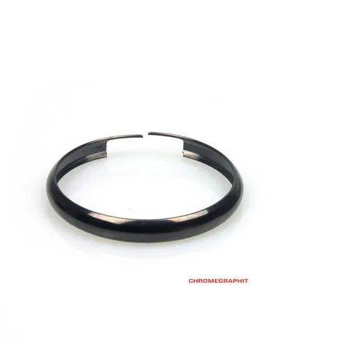 Schlüsselring für Mini Schlüssel Ring aus Edelstahl in Chromgraphit Racefoxx