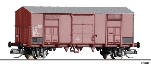 Tillig 14892 TT Gedeckter Güterwagen FS, Modellbahn Zubehör Spur TT
