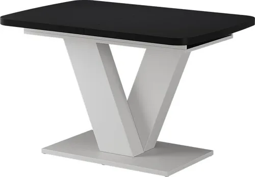 Vicco Esstisch Fenaro, ausziehbar 120-160 cm, Schwarz/Weiß