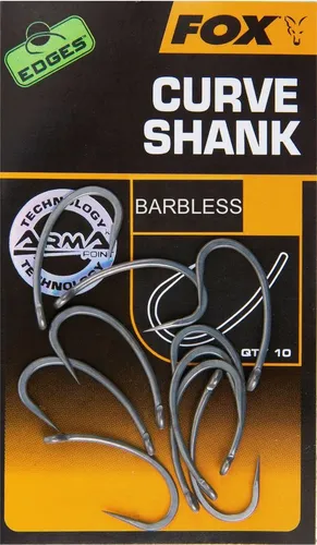 Produktbild FOX International Karpfenhaken Fox Edges Armapoint Curve Shank Hooks - 10 Karpfenhaken