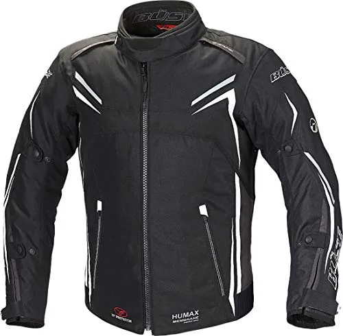 Büse Mugello Motorrad Textiljacke – Schwarz, 4XL - Schutzjacke für Motorradfahrer, wasserabweisend und atmungsaktiv, bietet optimalen Schutz und Komfort auf jeder Fahrt.