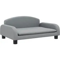 Produktbild vidaXL Kindersofa Hellgrau 70x45x30 cm