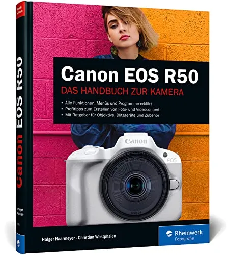 Canon EOS R50: Kreativ fotografieren und filmen mit der System-Kamera - System-Kamera für kreative Fotografie und Videografie, mit 24,2 MP und 4K-Videoaufnahme für beeindruckende Ergebnisse.