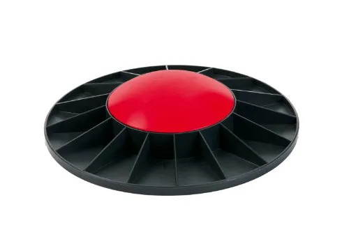 TOGU Unisex Balance Board Level 1, rot, 40x8 cm - Balanceboard für Erwachsene, ideal für Anfänger und Fitness, extrem langlebig und stabil bis 120 kg, fördert Gleichgewicht und Koordination.