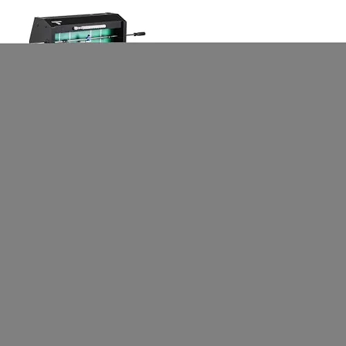 Cougar Powerkick Pro Tischkicker | Klappbarer Kickertisch, Grünes Spielfeld | Inkl. 4 Bälle & 2 Punktzähler | Indoor-Fußballtisch für Kinder & Erwachsene | Maße 139 x 74 x 88 cm