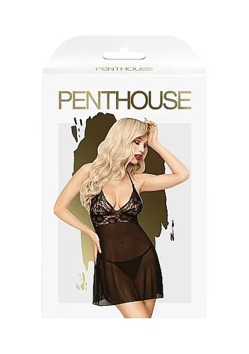 Penthouse Lingerie - Damen Dessous-Kleid, Gr. M/L