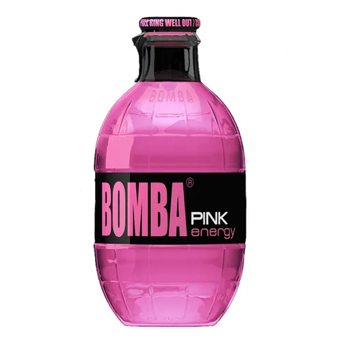 Bomba Pink Energy Drink mit dem herben Grapefruit Geschmack 250ml
