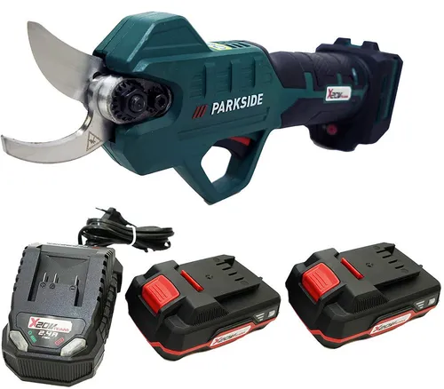 Parkside Akku-Astschere 20V Akku Astssäge PAAS 20 im Transportkoffer Ast Säge Gehölzschneider