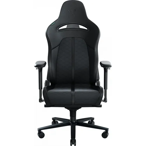 RAZER ENKI Schwarz - Gaming-Stuhl für optimalen Sitzkomfort, integrierter Lordosenbogen und Tragkraft bis 136 kg
