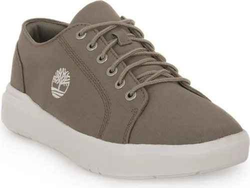 Timberland Mens Low Lace UP Sneaker lt taupe canvas 9 in grau von Timberland