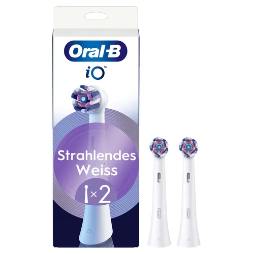 Oral-B Aufsteckbürsten - iO Strahlendes Weiss - 2St. - White