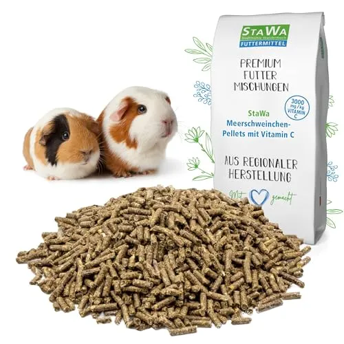STAWA Meerschweinchenfutter Pellets mit Vitamin C, 5 kg