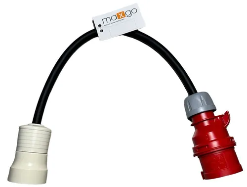 CEE-Stecker auf Perilex Kupplung 400V 16A von maxgo