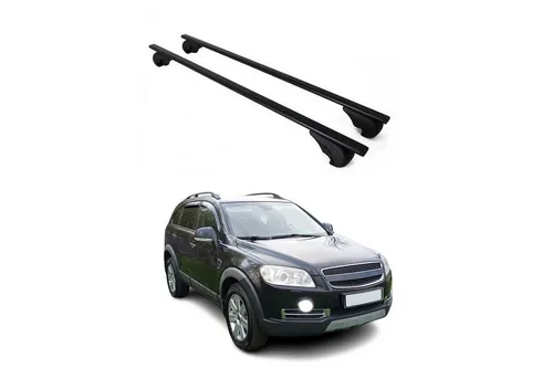 OMAC Dachträger für Chevrolet Captiva 2006-2016 - Dachgepäckträger aus hochwertigem Metall, leicht und abnehmbar. Ideal für Fahrräder, Ski und mehr. Wasserdicht und aerodynamisch für ein sicheres Fahrerlebnis.