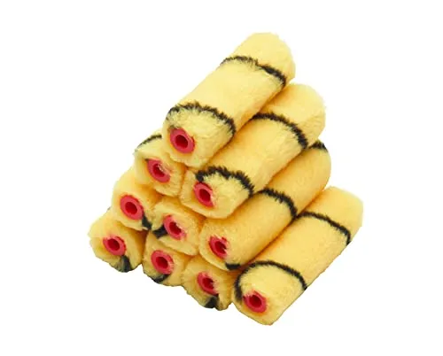 ProDec 10er-Packung gewebte langflorige 100-mm-Mini-Farbrolle für ein
