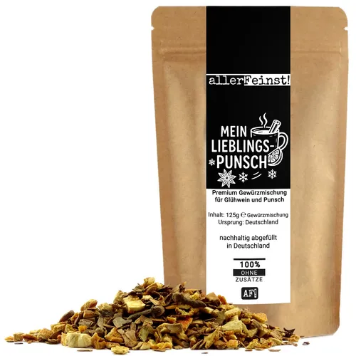 Mein Lieblings-Punsch | Gewürzmischung mit Ceylon-Zimt, Orange & Sternan - 125g