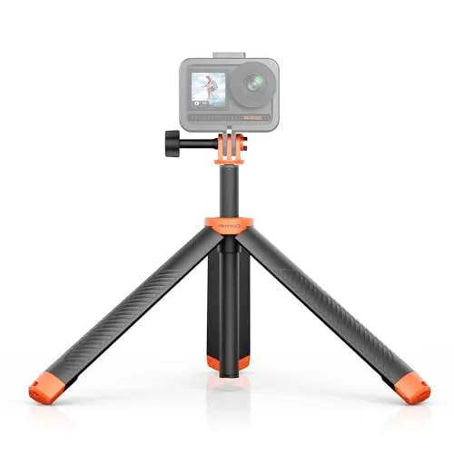 AKASO Selfie Stick Schwimmender Handgriff, Hand Grip Unterwasser Handstick Selfie Einbeinstativ Kompatibel mit GoPro Hero 13 12 11 10 9/DJI Osmo Action Cam/Insta360 Actionkamera