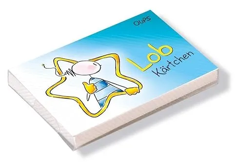 Oups Kärtchenbox: Lob Kärtchen