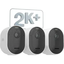 Arlo Pro 5 Überwachungskamera Aussen WLAN - 2K+ HDR Video, kabellos mit verbesserter Farbnachtsicht und 160° Blickwinkel, ideal für umfassende Sicherheit