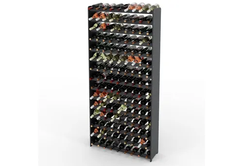 Lenmar Weinregal aus massivem Kiefernholz für 135 Flaschen - Stilvolles Weinregal zur sicheren Lagerung von 135 Flaschen. Aus hochwertigem Kiefernholz, einfach zu montieren und ideal für Wohnräume, Keller oder Weinläden.