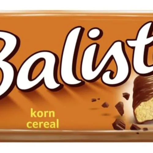Balisto Schokoladen Großpackung, Korn-Mix, Getreide Schokoriegel, 8 x 18,5g, Schokolade, Müsliriegel, Schoko Großpackung (148g)