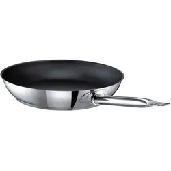 Schulte-Ufer Pfanne 24cm INDUSTAR - Vielseitige Edelstahl-Pfanne, geeignet für Induktion, Backofen und mehr, mit Kaltgriff für sichere Handhabung