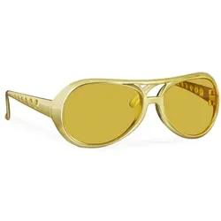 Relaxdays Rapper Brille Gold Gold