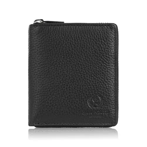 Damen Geldbörse Classic Leder mit RFID Schutz Paolo Peruzzi T-139