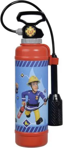 FS Sam Feuerlöscher Pro für Kinder - Mobiler und spielerischer Feuerlöscher von Simba Toys, ideal für kleine Feuerwehrmänner ab 3 Jahren. Mit praktischem Druckluftmechanismus für viel Spaß beim Löschen!