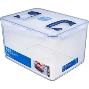 LockundLock Aufbewahrungsbox HPL890, 16 Liter - Vorratsgefäße & -gläser, stapelbare und luftdicht schließende Box aus BPA-freiem Kunststoff, ideal für Haushalt, Kinderzimmer und Werkstatt.