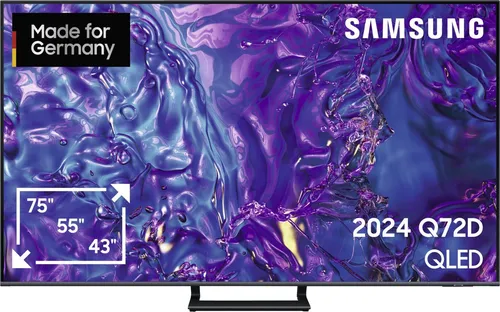 Samsung GQ75Q72DATXZG 75 Zoll QLED Smart TV